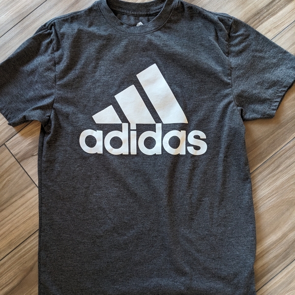 adidas | Shirts | Adidas Mens Gray Tshirt | Poshmark